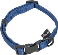 Jack And Vanilla Comfort Tube Nylon Hondenhalsband - Blauw - S