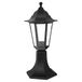 Brightium Zwarte buitenlamp IP44 met E-27-fitting