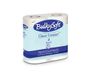 BS 66440 2-laags toiletpapierrol, zacht, hoog, wit, 4 stuks