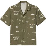 LACOSTE T-shirt Tissé, kaki