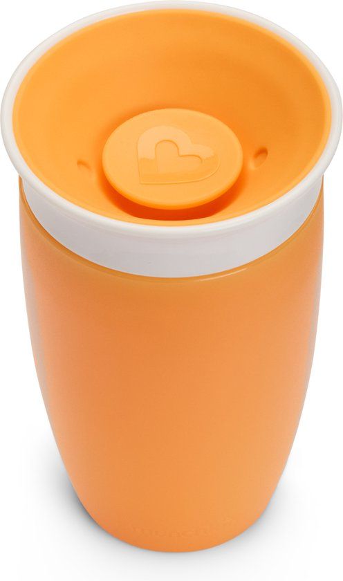 Munchkin Miracle 360° Anti-Lek Drinkbeker - 296ml - Oranje