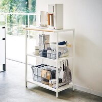 Yamazaki Tower Opbergrek - 3 niveaus - Wit