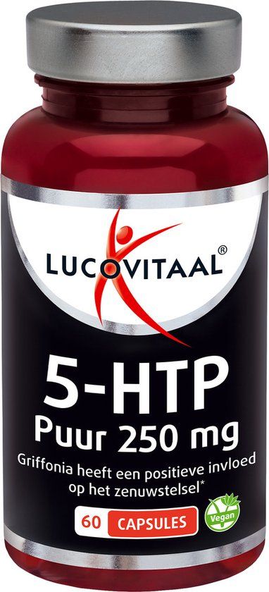 Lucovitaal 5-HTP Puur 250mg Vegan - 60 Capsules