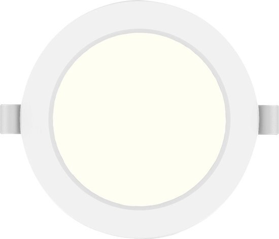 LED Downlight Pro - Igia Trinko - Inbouw Rond 9W - Natuurlijk Wit 4000K - Mat Wit - Kunststof - Ø145mm