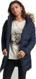Superdry Vintage Hooded Mid Layer Mid Jas Blauw XS Vrouw