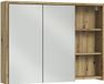 Vicco Badkamerspiegelkast Viola, Kasjmier/Artisanaal eiken, 100 x 75 cm