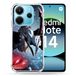 Cokitec Xiaomi Redmi Note 14 4G Manga Solo Leveling Sung Epee Versterkte hoes