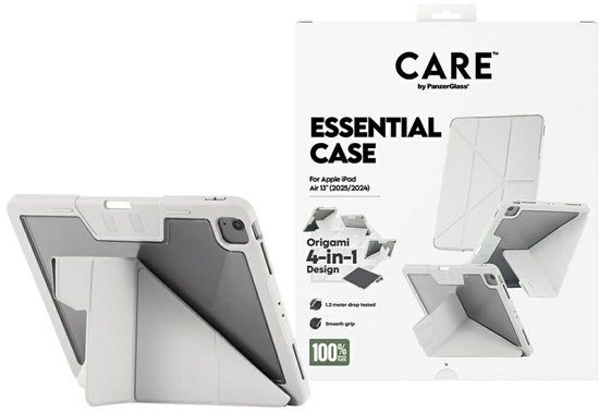 PanzerGlass CARE™ Essential Case Light Grey iPad Air 13" (2024-2026)