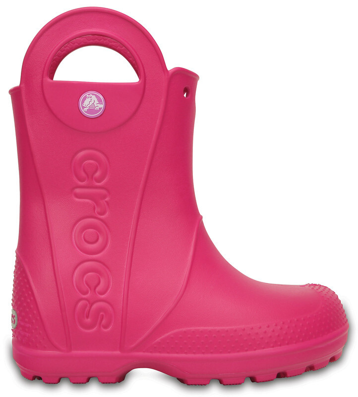 Crocs Handle It rubberlaarzen roze Maat 23-24