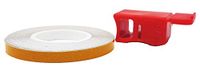 Brekingswiel 4R Quattroerre.it 10233 Wheel Stripes Motorcirkels met applicator, geel, 5 mm x 6 m