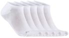 Craft CORE Dry Footies 5-Pack - White - 34/36