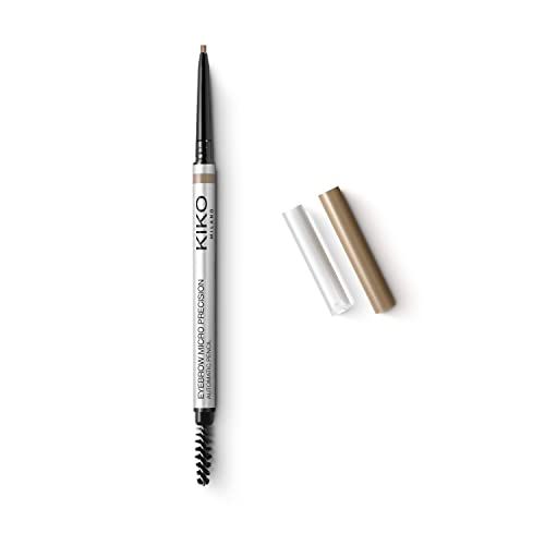 KIKO Milano Micro Precision Eyebrow Pencil 01, Automatisch Wenkbrauwpotlood Met Ultra-Precieze Punt