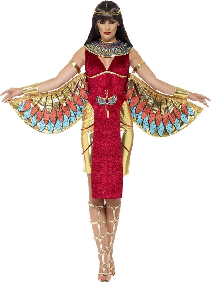 Vegaoo "Egyptische godinnen kostuum voor dames - Verkleedkleding - Medium"