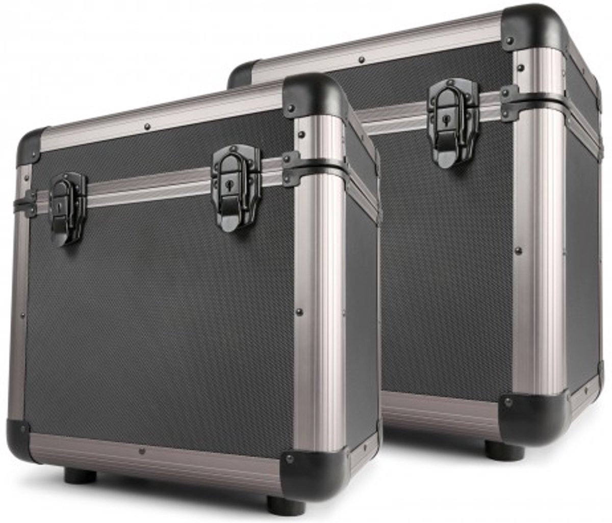 Power Dynamics Set van 2 RC80 12 Vinyl cases titanium