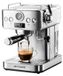 StarTech Espressomachine CM-601G - Semi-automatische espressomachine met filterhouder - 20 bar pomp - 1150 W - PID-regeling en manometer - 51 mm filterhouder - Handmatige stoompijp en EU-stekker - Zilver