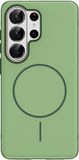 imoshion Color Backcover met Thin MagSafe Ring voor de Samsung Galaxy S26 Ultra - Donkergroen