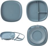 b.box 2-in-1 siliconen Antislipbord met zuignap - Oceaan