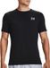 Under Armour UA HG Heatgear Armour Fitted Short Sleeve Heren Sportshirt - Zwart - Maat L