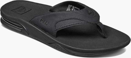 Reef Fanningall Black Men's Flip-Flops - Black - Size 44