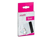plottiX 103001 rakel, wit/zwart