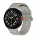 By Qubix Classic Wave siliconen band - Grijs - Samsung Galaxy Watch 9 - 40mm / 44mm