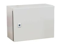 RS PRO Stalen wandbehuizing RAL 7032 IP66, HxBxD 300 mm x 400 mm x 200 mm