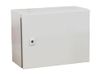 RS PRO Stalen wandbehuizing RAL 7032 IP66, HxBxD 300 mm x 400 mm x 200 mm
