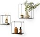 Lifa Living Wandrek Gerona - Set van 3 - Zwart - Metaal - Industrieel
