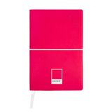 Pantone Urban Notitieboek, 13 x 20 cm, met 192 gelinieerde pagina's, flexibele soft-touch en elastische omslag, notitieblok met bladwijzer en binnenvak, notitieboek voor schrijfwaren en schrijfwaren