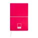 Pantone Urban Notitieboek, 13 x 20 cm, met 192 gelinieerde pagina's, flexibele soft-touch en elastische omslag, notitieblok met bladwijzer en binnenvak, notitieboek voor schrijfwaren en schrijfwaren