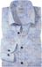 OLYMP Level 5 Overhemd Stretch Extra Lange Mouw Print Lichtblauw - Maat 40 - Heren - Formeel