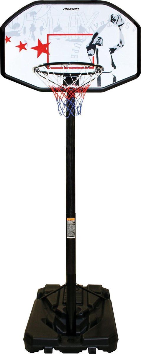 Avento Basketbalstandaard verrijdbaar en verstelbaar