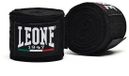 Leone - Boksbandages - Zwart - 3,5 m - Elastisch