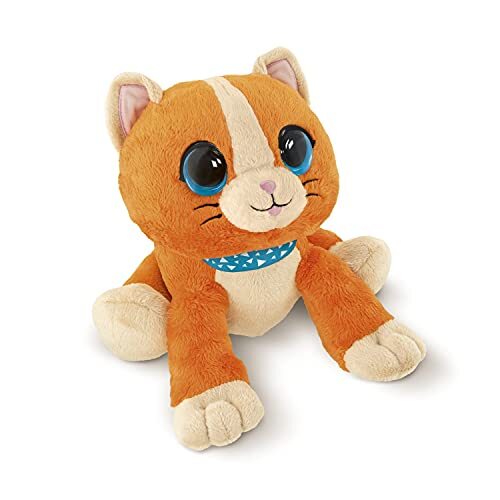 Chicco - Schattige kat koekuck, interactief pluche dier 2-in-1, kleur oranje, 0001077010000