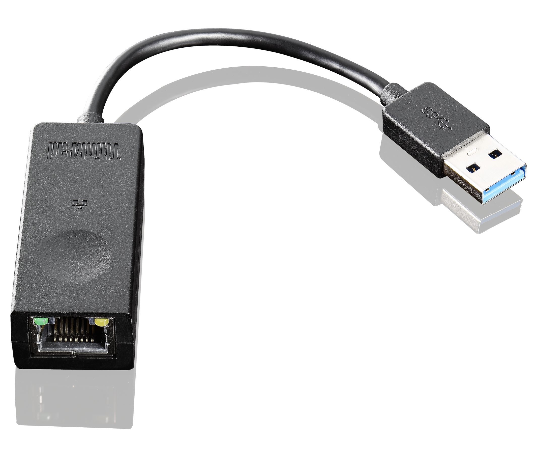 Lenovo ThinkPad USB 3.0 Ethernet Adapter - 1000 Mbit/s - Zwart