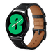 Samsung Galaxy Watch 7 / Galaxy Watch FE 40mm & 44mm Leren Bandje - Zwart