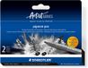 STAEDTLER Artist Series pigment pen set 2 zwart