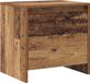 vidaXL Nachtkastje Oudhout 45 x 34 x 44,5 cm Bewerkt hout