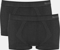 sloggi men GO Smooth Hipster 2P Heren Onderbroek - Zwart - Maat M