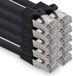 Freiwerk CAT.7 netwerkkabel 0,5 m zwart (10 stuks) S-FTP LSZH PIMF 10GB/s RJ45