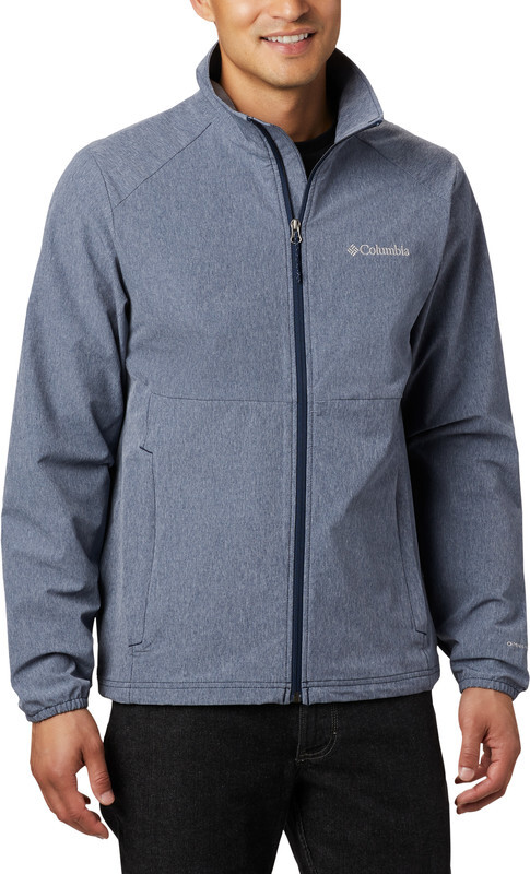 Columbia Heather Canyon Jas zonder Capuchon Heren, collegiate navy/heather M 2020 Softshell jassen