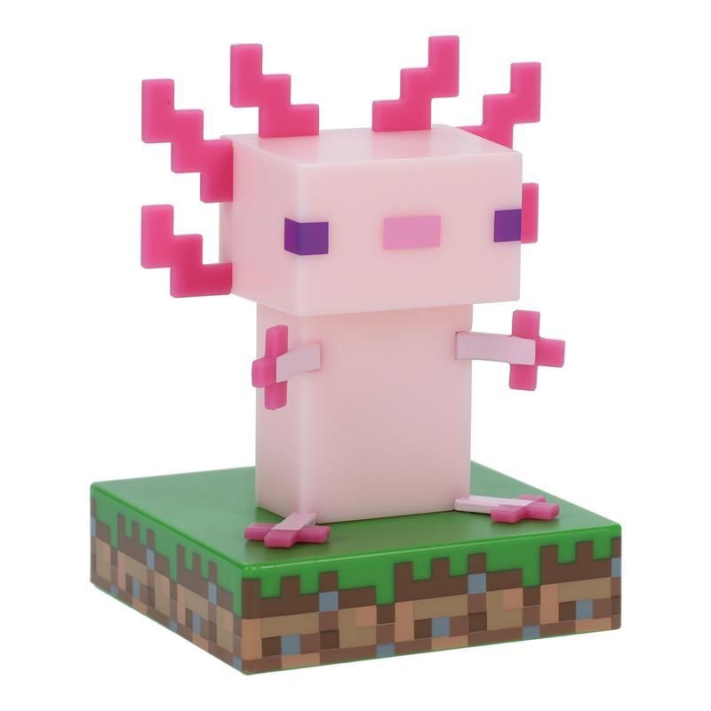 Paladone Axolotl Icon Light - Roze - Warm Wit
