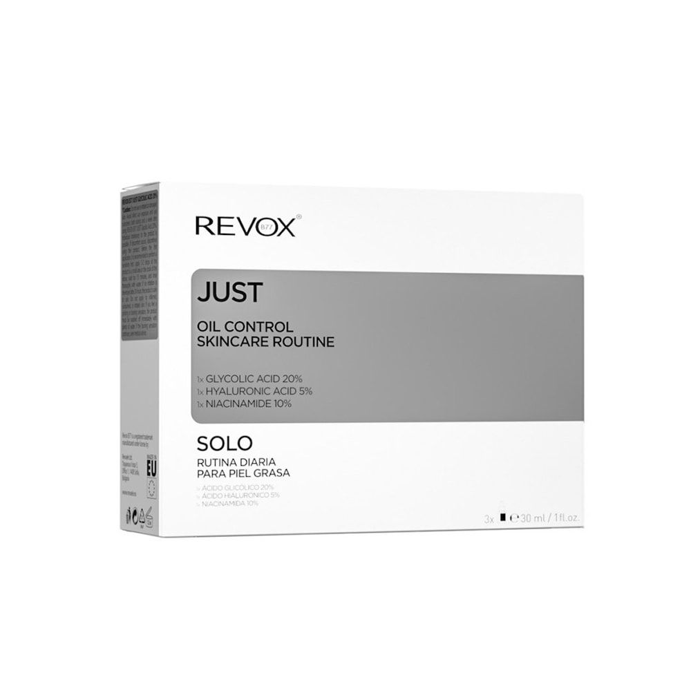 REVOX B77 JUST Oil Control Skincare Routine Set