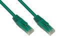 LINK LK6AU0025V Netsnoer categorie 6A niet afgeschermd UTP AWG24 Kleur groen halogeenvrij 0,25 m