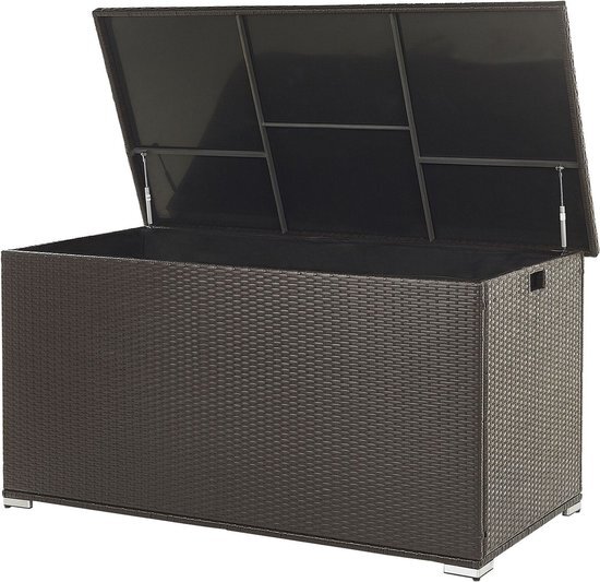 Beliani MODENA - Kussenbox - Bruin - Wicker