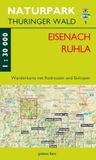 Wanderkarte Verlag grünes herz Wanderkarte Eisenach, Ruhla