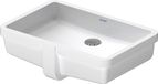 Duravit Vero lavabo sous meuble 48.5x31.5cm blanc