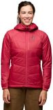 Black Diamond Solution 2.0 Hoodie Rood XS Vrouw