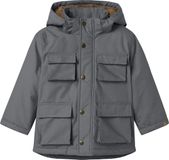 LIL' ATELIER NAME IT Jongens Buitenjas NMMLASNOW05 JKT SOLID FO LIL - Lange mouw - Polyester - Grijs - Herfst/Winter 2025