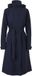 AGU Trenchcoat - Regenjas - Vrouwelijke regenjas - Waterdicht - Ademend Poray 5000 - Fietsregenjas - Reflecterend - Blauw - XS
